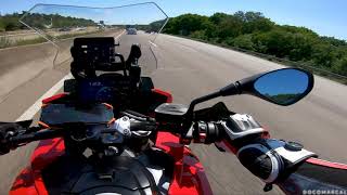 BMW S1000XR 2020 on German Autobahn Part Two [upl. by Ahswat]