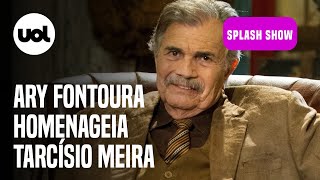 Tarcísio Meira era grande ator morte foi choque muito grande diz Ary Fontoura [upl. by Elda776]