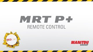 Manitou  Rotating telehandler  MRT PRIVILEGE  Remote Control [upl. by Chrystel]