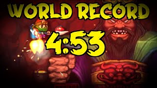 WR Spelunky No Teleporter Haunted Max Hell Speedrun 453 Reaction [upl. by Earl]