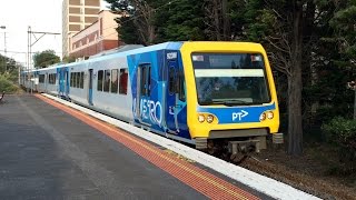 Melbourne Trains Vlog 14 Glenferrie [upl. by Odrarebe655]