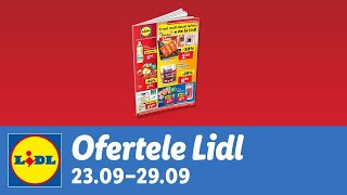 Ofertele saptamanii la Lidl • 23  29 Septembrie 2024 [upl. by Mitchiner741]