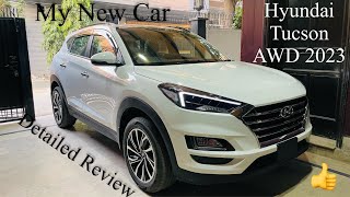 My New Car  Hyundai Tucson Ultimate HTRAC AWD 2023  Detailed Review Features amp Specifications [upl. by Leaj287]