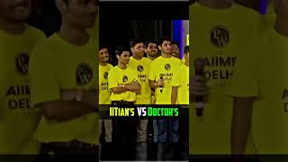 Iitians vs Doctors 👷 udaanedits iitian doctor vs ytshorts viralshorts [upl. by Attaymik]