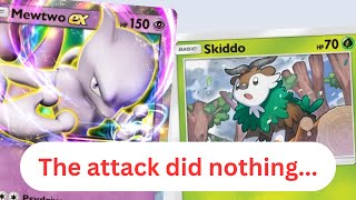 Can Skiddo Win ONCE in Pokemon TCG Pocket [upl. by Desberg]