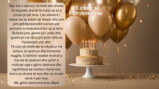 Urime ditëlindja vajza ime 💞🎂🎉🎊🎈 [upl. by Airaet]