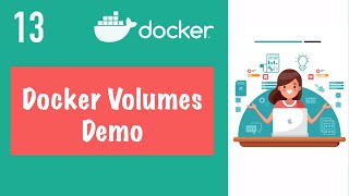 Docker Volumes Demo  Docker Tutorial 13 [upl. by Anuayek]