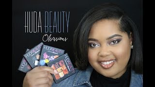 Huda Beauty Obsessions Palettes Review  Swatches  Tutorials  KelseeBrianaJai [upl. by France]