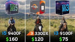 i5 9400F vs Ryzen 3 3300X vs i3 9100F  Test in 5 Games [upl. by Neelie832]