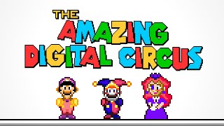 The Amazing Digital Circus Theme but with Super Mario World Soundfont [upl. by Atinat]