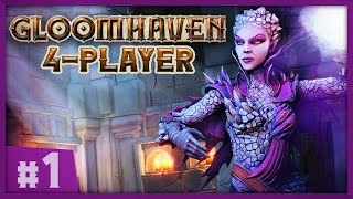 Gloomhaven  1  Version 10 is HERE 4Player Gameplay [upl. by Aras434]