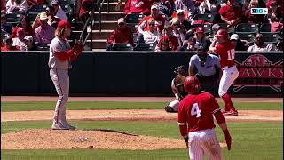 Garrett Anglim 2 RBI Single Nebraska Husker Baseball vs Maryland 42124 [upl. by Ailahs80]