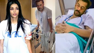 Aishwarya Rai started crying after seeing Salman Khan writhing in pain in Hospital [upl. by Arymahs]