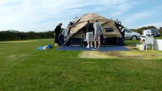 Trigano Oceane 315GL Trailer Tent Setup [upl. by Boak]