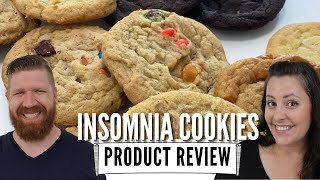 INSOMNIA COOKIES  Honest Product Review of Insomnia Cookies [upl. by Gratia]