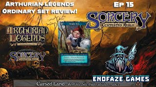 Arthurian Legends Ordinary Set Review  EndFaze Games  Sorcery Contested Realm [upl. by Sina546]