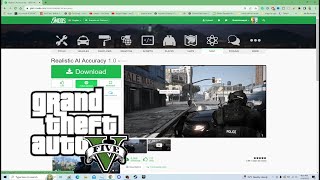 How to Install Realistic AI Accuracy 10 GTA 5 MODS [upl. by Duky]