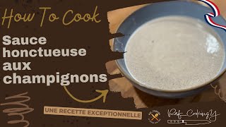 Sauce velouée aux champignons [upl. by Addie]