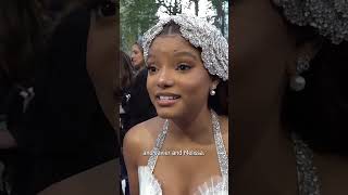 Halle Bailey on representing community in The Little Mermaid [upl. by Ronnie]