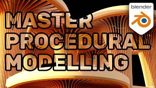 Master Procedural Modelling in Blender  Geometry Nodes Masterclass Trailer [upl. by Adnanref]