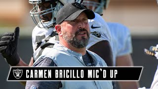 Carmen Bricillo Micd Up at Training Camp ‘I’m Trying To Get Algebra We Just Did Calculus’  NFL [upl. by Anemij266]