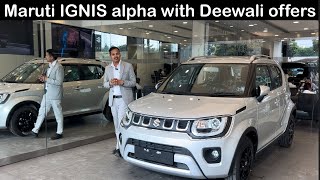 Maruti Suzuki IGNIS TOP Model 2024 l✅ Price and features l marutisuzuki [upl. by Nylkaj]