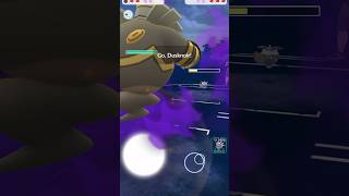 Shadow Dusknoir eating the Moonblast like a CHAMP 😤 shorts gobattleleague pokemongo [upl. by Crescantia]