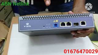 vsol 1 port Gpon OLT  full review price in Bangladesh [upl. by Adnilrev270]