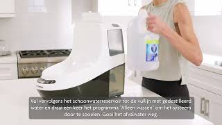 Baby Brezza Bottle Washer Pro De Bottle Washer ontkalken Dutch [upl. by Atinat]