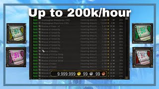 Make up to 200KHour with Inscription Missives  Legendary Crafting  WoW Shadowlands Gold Farming [upl. by Dianuj614]