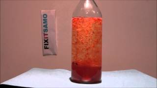 Home Experiment Demonstrating a Volcano Eruption [upl. by Ferd]