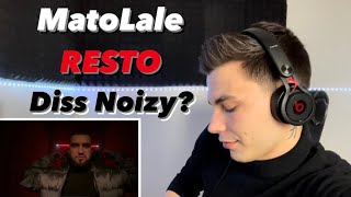 MatoLale  RESTO  Diss NOIZY  Ohhhh shit 😱  DANY REACTION [upl. by Idnahr]