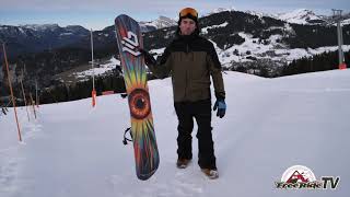 Test snowboard Libtec Travis Rice pro 2021 [upl. by Yaresed]