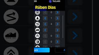 HOW TO TRAIN 101 RATED RUBEN DIAS IN EFOOTBALL 25 rubendias efootball pes trainingguide [upl. by Neslund]