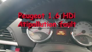 Peugeot 207 anti pollution fault [upl. by Eatnoled]