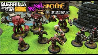 Brawlmachine Mk III Battle Report  Striker 2 vs Kozlov 1 [upl. by Ceevah]