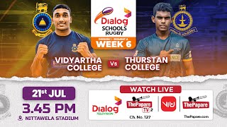 Vidyartha College vs Thurstan College  Dialog Schools Rugby League 2024 [upl. by Stelmach]