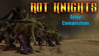 Tamrukhan army composition  doomstack  Rot Knights doomstack [upl. by Heimlich]