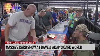 Massive card show at Dave amp Adams last weekend [upl. by Cassius299]