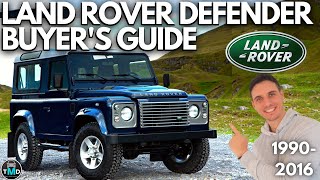 Land Rover Defender 90110 Buyers guide 19902016 Avoid buying a broken Defender Tdi TD5 V8 [upl. by Anneh]