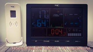 Home Weather Station TFA Dostmann ⏰🌡️ [upl. by Neih869]