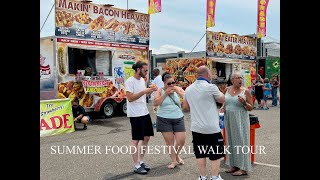 SUMMER FOOD FESTIVAL WALK TOUR [upl. by Elita]