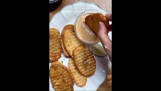 Crispy Spiced Potatoes with Signature Fry Sauce potato [upl. by Ramej463]