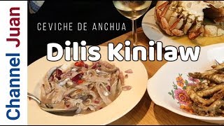 Kinilaw na Boneless Dilis  Ceviche Estilo Filipino 2019 [upl. by Ellegna959]