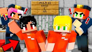 Kass e KR Foram Presos por Meninas no minecraft [upl. by Haianeb63]