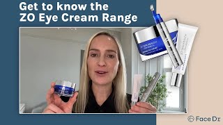 Eye Cream Range ZO Skin Health Dr Julia Reviews [upl. by Wun]