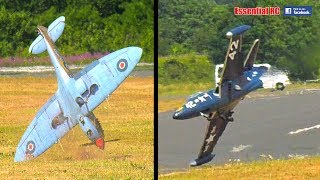 BEST COMPILATION of BAD and CRASH RC LANDINGS 1 [upl. by Haelam]