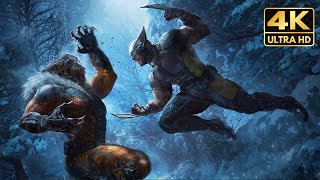 DEADPOOL 3  Wolverine vs Sabretooth Fight Scene 2024 Movie Clip 4K Ultra HDR [upl. by Grosberg]