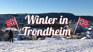 Winter in Trondheim Norway [upl. by Ytrebil]