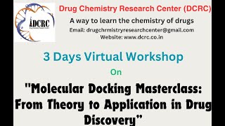 Molecular Docking Masterclass Lecture1 [upl. by Erikson511]